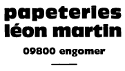 logo Papeterie Léon Martin