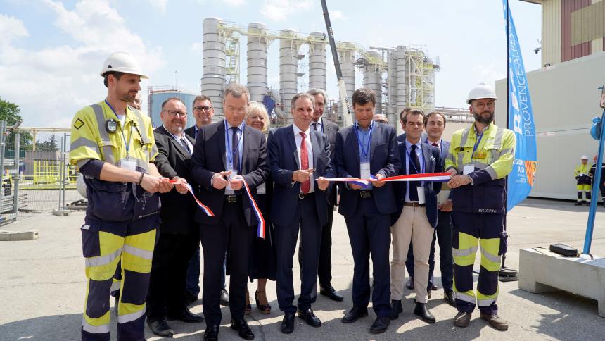 FEP Inauguration Turbine Biowatt